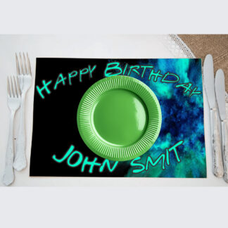 Customisable Paper Place Mat Single