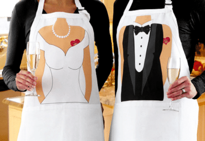 Custom Fully made up Printed Aprons - Image 2