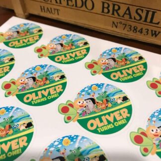 Custom Stickers sheet 300 x 300mm Sheet