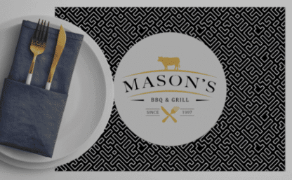 Fully Customisable Paper Place Mat Single - Image 2