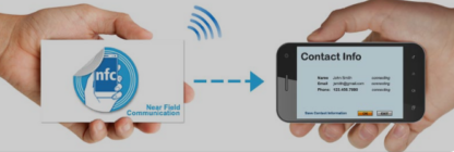 Tap. Connect. Impress. NFC Business Cards