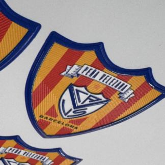 3D DTF UV Patches - A4 Shield